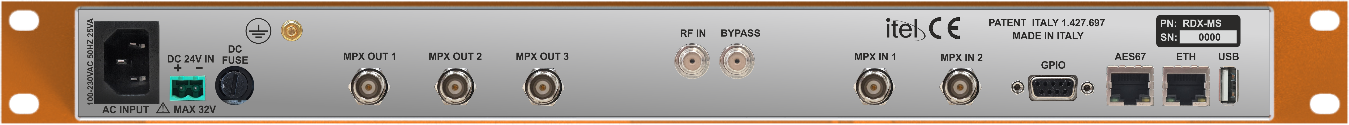 ITEL DVB-S/S2 Receiver for Radio Applications